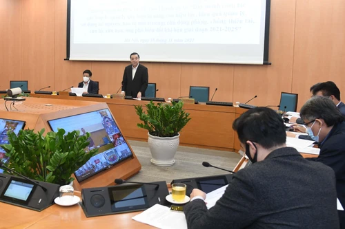 Chủ tịch Hà Nội yêu cầu có lộ trình cụ thể về xây dựng Quy hoạch chung Thủ đô đến 2030