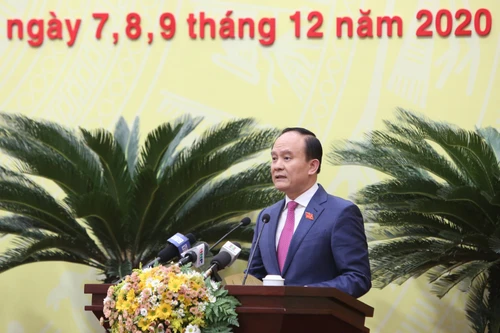 Tân Chủ tịch HĐND TP Hà Nội: Thực hiện mục tiêu kép, giải quyết hiệu quả bức xúc dân sinh