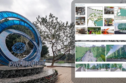 Cận cảnh đồ án thiết kế đô thị khu vực xung quanh hồ Thiền Quang với 4 quảng trường Xuân - Hạ - Thu - Đông