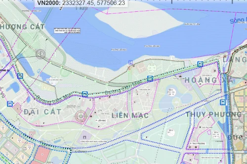 Hà Nội giao hơn 96.000m2 đất làm hạ tầng đất dịch vụ ở Bắc Từ Liêm
