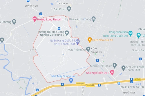 Huyện Thạch Thất sắp đấu giá gần 2.500m2 đất ở 