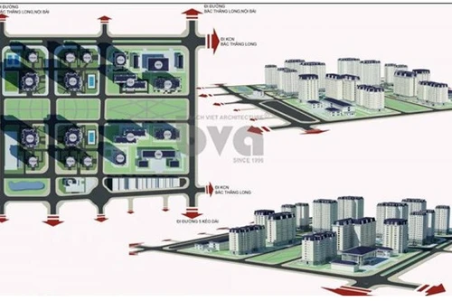 Điều chỉnh quy hoạch khu tái định cư X2 Kim Chung, huyện Đông Anh