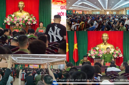 Hai giờ đối thoại cởi mở, chân tình của CAQ Hà Đông với hơn 300 người lầm lỡ