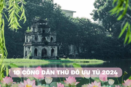 Hà Nội sẽ vinh danh Công dân Thủ đô ưu tú năm 2024 vào ngày 7/10