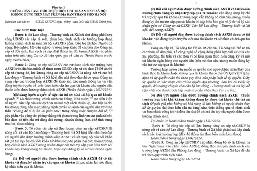 Hà Nội mở cao điểm vận động người dân hưởng an sinh xã hội qua tài khoản