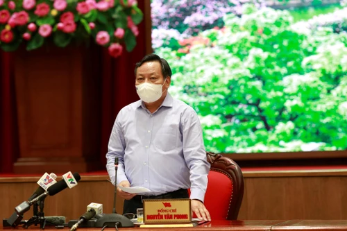 Phó Bí thư Thành ủy thông tin về việc Hà Nội giãn cách xã hội thêm 15 ngày thế nào?