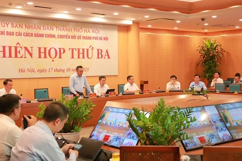 Chủ tịch Hà Nội "điểm tên" 20 đơn vị phải khẩn trương xây dựng cơ sở dữ liệu hộ tịch điện tử