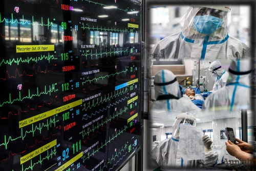 Những hình ảnh đặc biệt về nơi đang giành giật sự sống cho bệnh nhân Covid-19 nặng ở Hà Nội