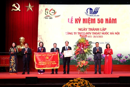Kỷ niệm 50 năm thành lập Công ty TNHH MTV Thoát nước Hà Nội