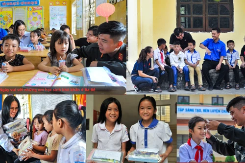 Một ngày thật vui với các em học sinh khó khăn ở huyện Ba Bể, tỉnh Bắc Kạn