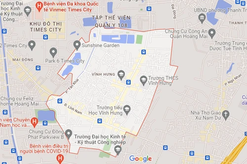 Hà Nội có thêm dự án trường THPT rộng gần 9.500m2 ở phường Vĩnh Hưng