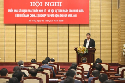 Hà Nội đặt mục tiêu tăng trưởng năm 2021 ở mức 7,5%