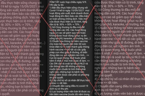 Hà Nội bác tin đồn bỏ giấy đi đường, sử dụng thông hành vaccine...