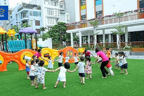 Hà Nội có thêm trường mầm non rộng hơn 7.000m2 ở Nam Từ Liêm