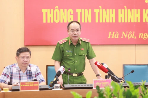 Phó Giám đốc CATP Hà Nội thông tin nguyên nhân vụ cháy ở Trung Kính 