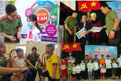 Sắc màu thanh niên Công an ở hành trình nghĩa tình biển đảo đặc biệt ở huyện đảo Cát Hải