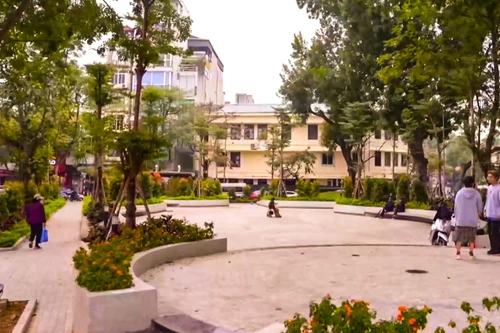 Quận Ba Đình đưa nhiều dự án vườn hoa vào danh mục sử dụng đất 2024