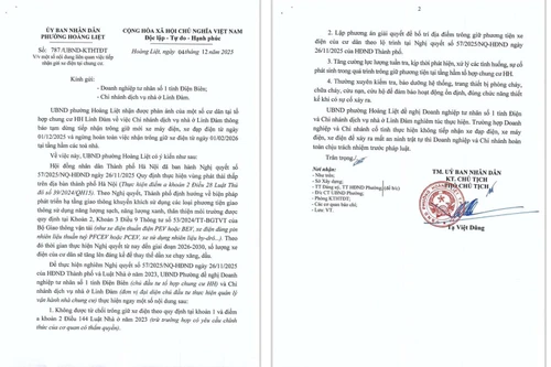 Đơn vị quản lý chung cư HH Linh Đàm không được từ chối trông giữ xe điện 