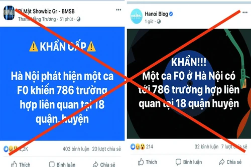 Huyện Chương Mỹ bác bỏ thông tin: "786 người ở 18 quận, huyện liên quan ca F0" 