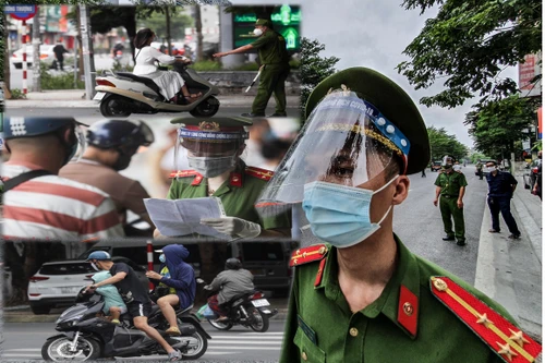 [ẢNH] Hà Nội ngày 2/9: Đường vắng hơn, vẫn có trường hợp ra đường sai mục đích