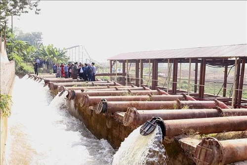 Hà Nội cải tạo nâng cấp hơn 3,88km kênh tiêu Phùng Xá - Dị Nậu