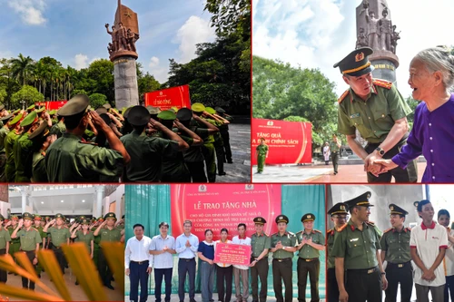 Công an Thủ đô về nơi cội nguồn thiêng liêng của lực lượng CAND, chia sẻ nghĩa tình với đồng bào Thủ đô kháng chiến