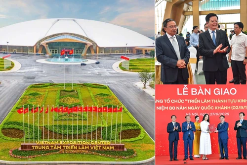 Bàn giao mặt bằng cho triển lãm thành tựu kinh tế - xã hội kỷ niệm 80 năm Quốc khánh 