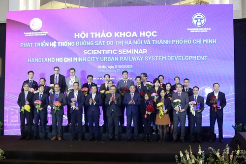 Khai mạc hội thảo khoa học gỡ khó cho đường sắt đô thị ở Hà Nội và TP Hồ Chí Minh