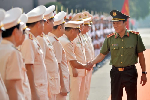 Bộ trưởng Lương Tam Quang chỉ đạo 4 định hướng lớn với Học viện Cảnh sát nhân dân trong năm học mới