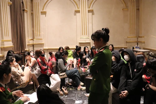 Cầu Giấy có số cơ sở kinh doanh dịch vụ cần kiểm tra để phòng chống mại dâm nhiều nhất Hà Nội