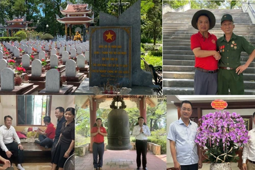 Hành trình tri ân ý nghĩa của các doanh nhân tại địa danh gắn với câu chuyện "Mưa đỏ" hào hùng