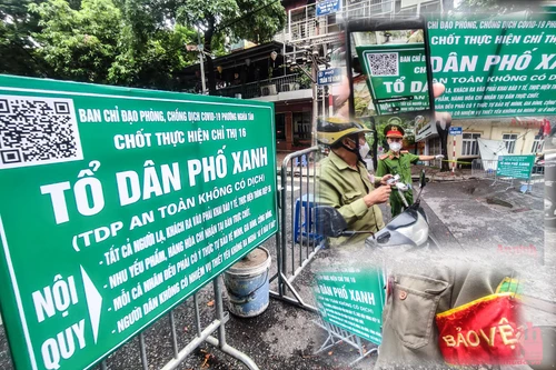 [ẢNH] Cả phường căng sức bảo vệ "vùng xanh", dân vẫn chui qua chốt ra ngoài