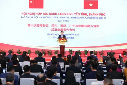 Khai mạc Hội nghị hợp tác hành lang kinh tế 5 tỉnh, thành phố Việt - Trung lần thứ 10