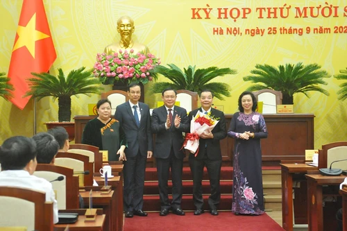 Ông Chu Ngọc Anh được bầu làm Chủ tịch UBND TP Hà Nội