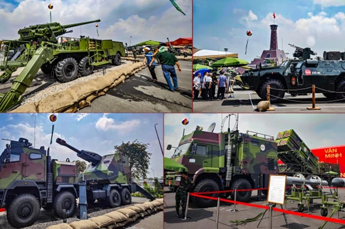 Trầm trồ trước khí tài quân sự hiện đại ‘Made in Việt Nam’ ở triển lãm 80 năm thành tựu đất nước