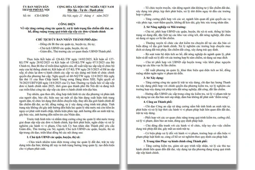 Hà Nội: Sẽ xử lý nghiêm việc lấn chiếm đất đai trong quá trình sắp xếp đơn vị hành chính