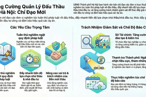 Hà Nội yêu cầu công khai và minh bạch hóa hiệu quả đấu thầu