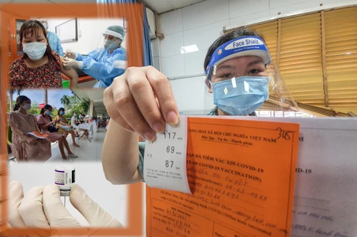 [Ảnh] Hà Nội: Ngày đầu tiên tiêm vaccine phòng Covid-19 cho hơn 500 thai phụ 