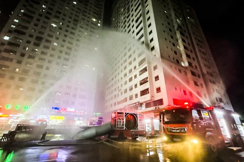 Hà Nội sắp thực tập phương án chữa cháy và cứu nạn cứu hộ quy mô lớn ở khu HH Linh Đàm 