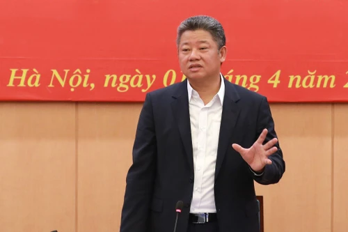 Phó Chủ tịch UBND TP Hà Nội Nguyễn Mạnh Quyền thêm nhiệm vụ mới