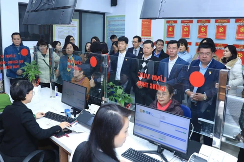 Khai trương thêm một Trung tâm phục vụ hành chính liên phường ở Hà Nội