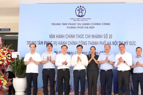 Trung tâm Phục vụ hành chính công Hà Nội thêm chi nhánh số 10 tại xã Mỹ Đức
