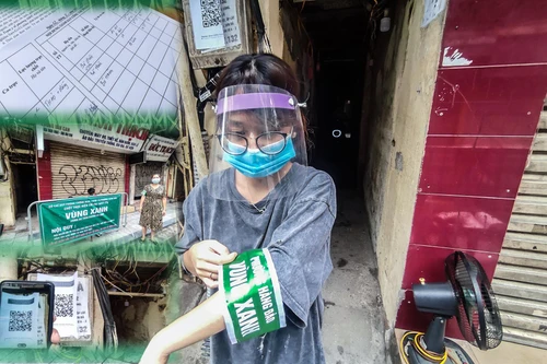 [ẢNH] Những số nhà đầu tiên thiết lập "vùng xanh" ở trung tâm Hà Nội