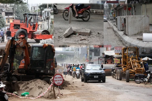 Hà Nội: Cận cảnh tuyến đường "đau khổ" Vũ Trọng Phụng sắp về đích