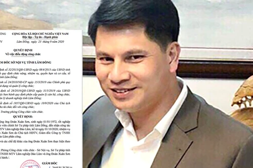 [Tin nhanh tối 27-9-2020] Giám đốc Sở Tư pháp tỉnh Lâm Đồng bị điều làm chuyên viên