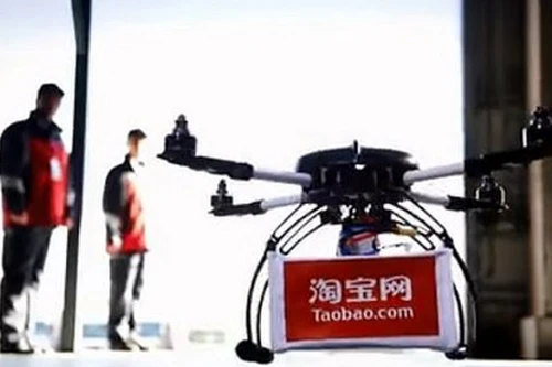 Hãng bán lẻ Alibaba giao hàng bằng “máy bay không người lái”