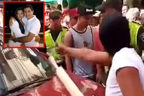 Người phụ nữ đánh ghen ầm ĩ, gây tắc nghẽn đường phố 