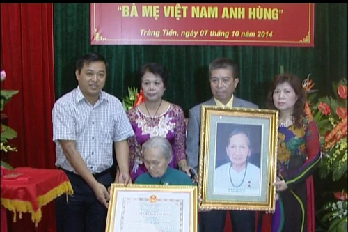 Phong tặng, truy tặng danh hiệu Bà mẹ Việt Nam Anh hùng