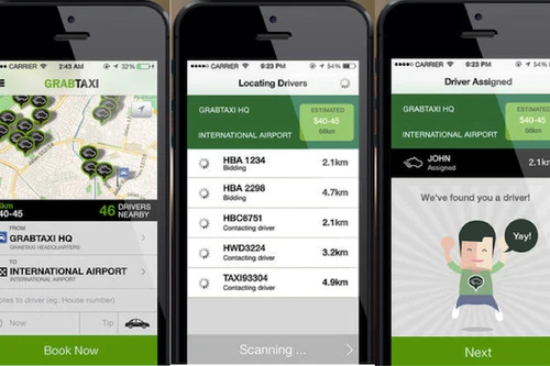 Grab taxi thu phí tối đa 3.000 đồng/cuộc di chuyển