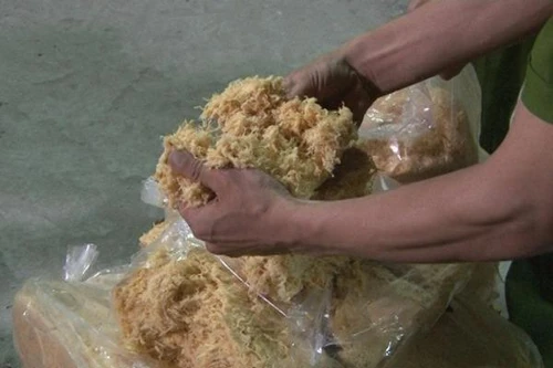 Phát hiện gần 1,5 tấn ruốc không rõ nguồn gốc